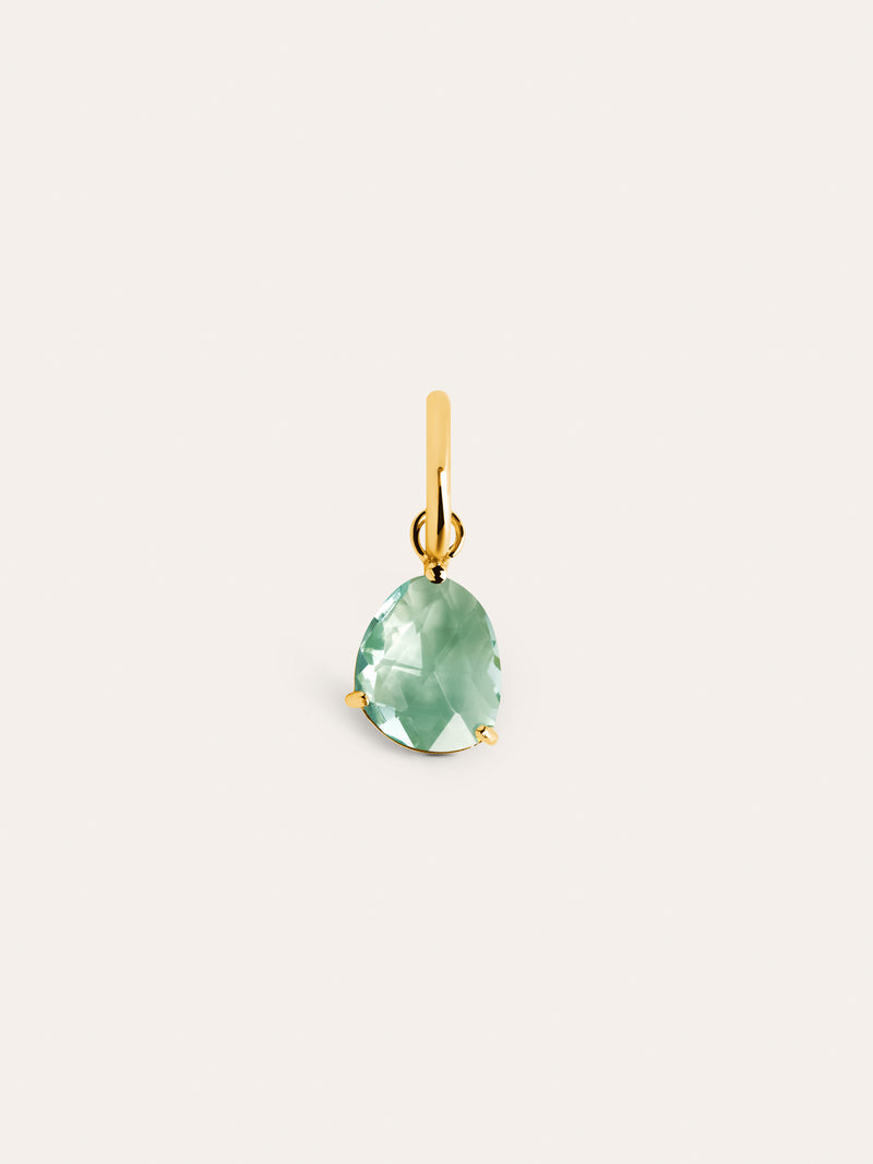 Birthstones Gold Charm