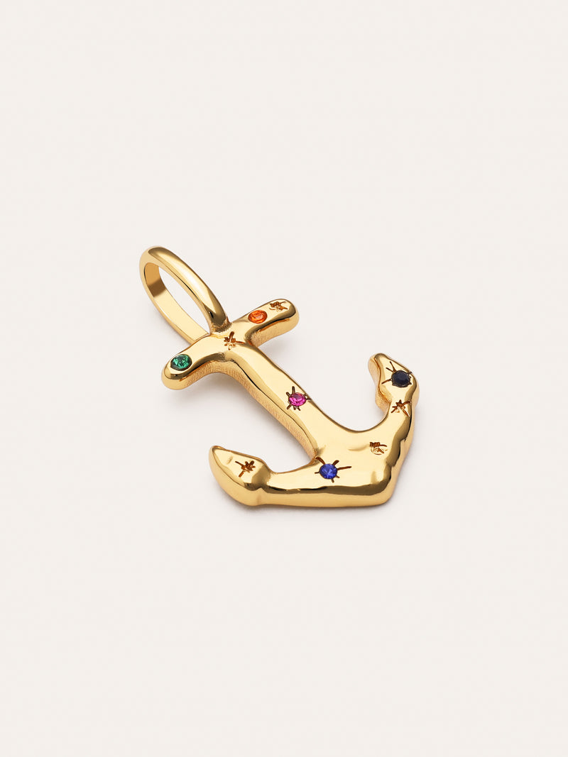 Charm Ancla Baño Oro