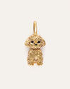 Toy Poodle Gold Charm