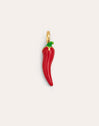 Chili Pepper Charm Vergoldet