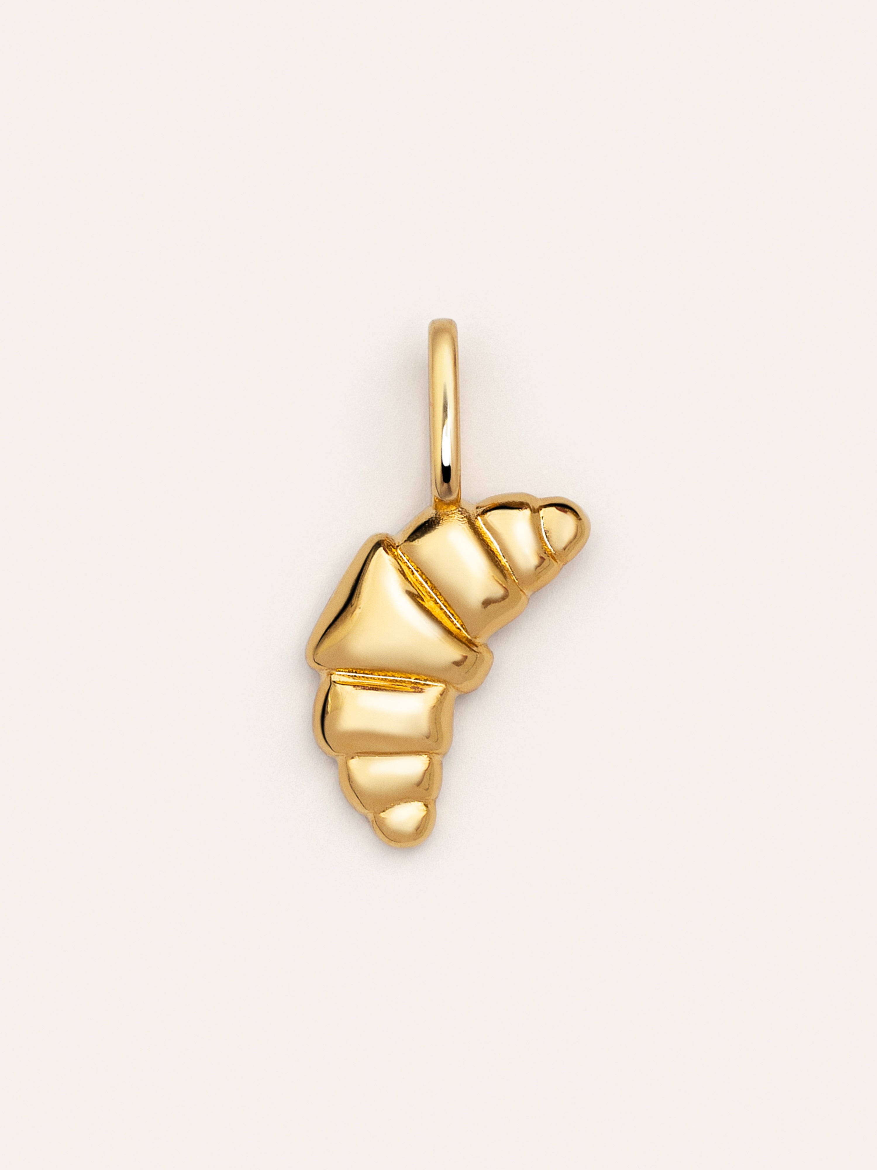 Croissant Gold Charm