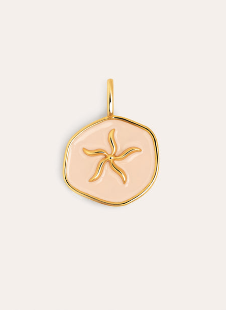 Starfish Gold Charm 