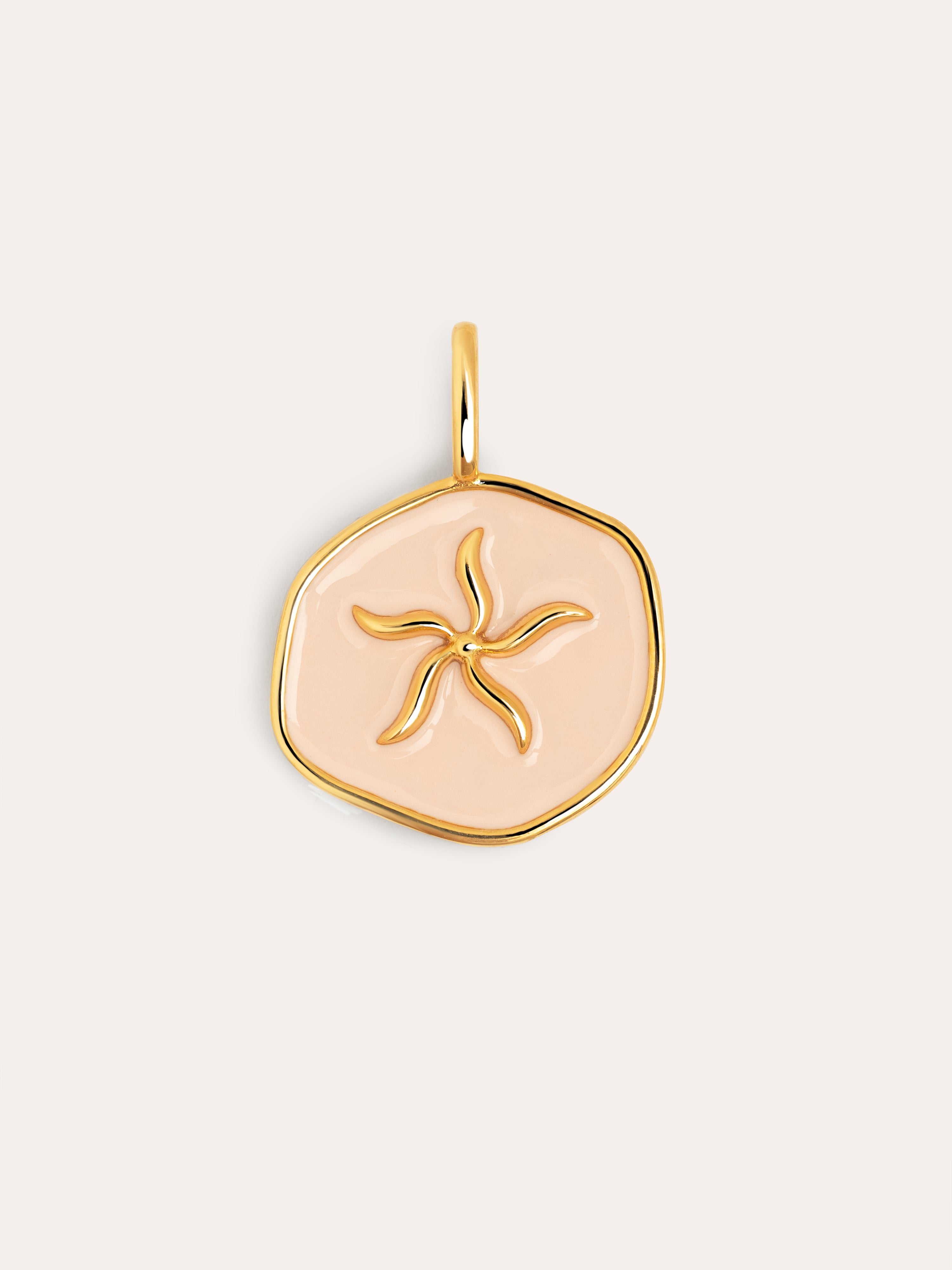 Starfish Gold Charm 