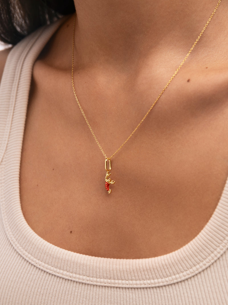 Charm Gambita Placcato Oro