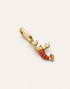 Charm Gambita Placcato Oro