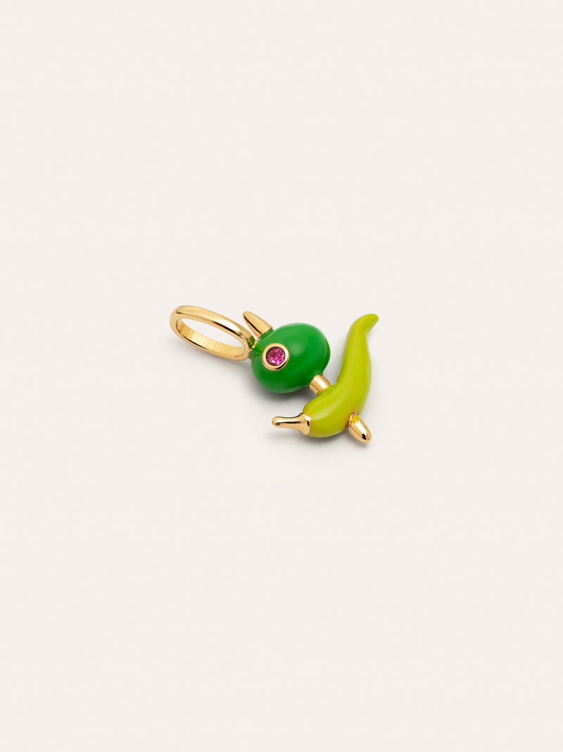 Gilda Charm, vergoldet
