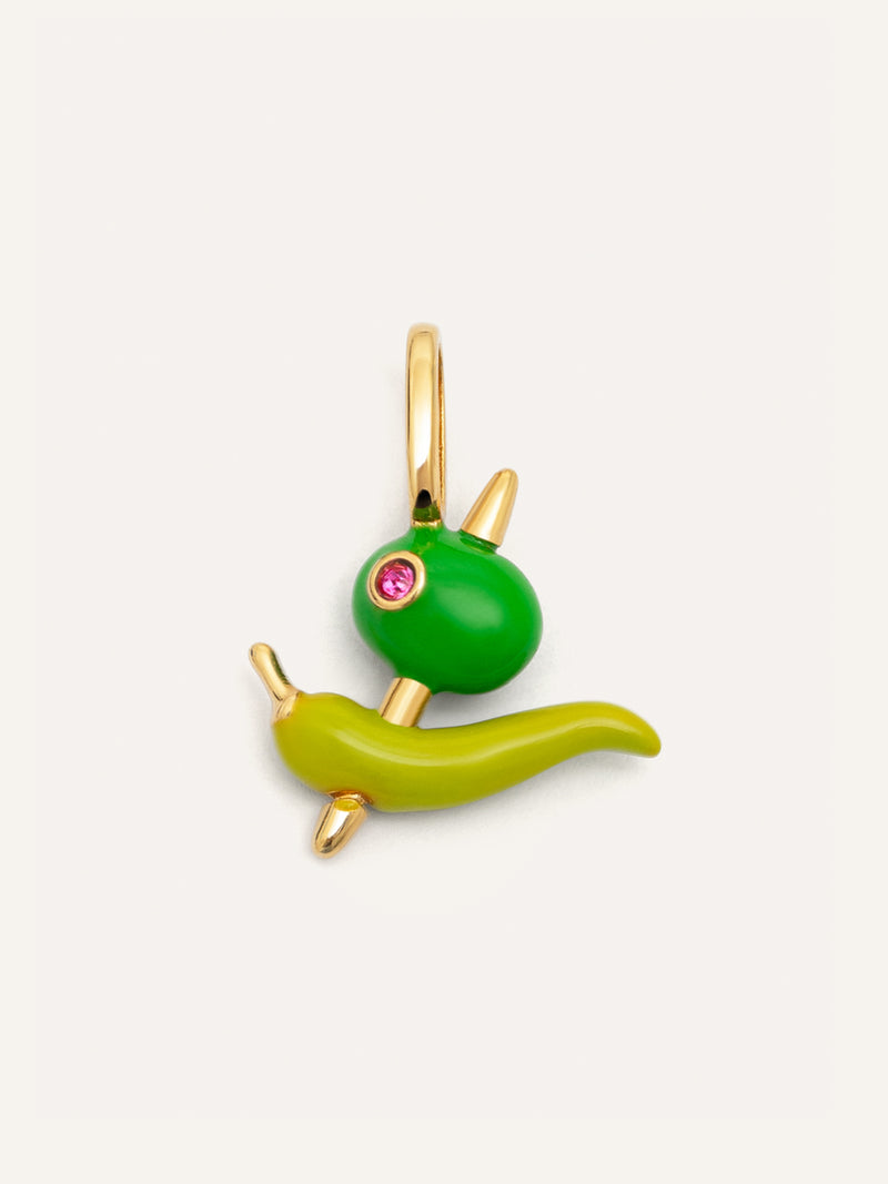 Gilda Charm, vergoldet