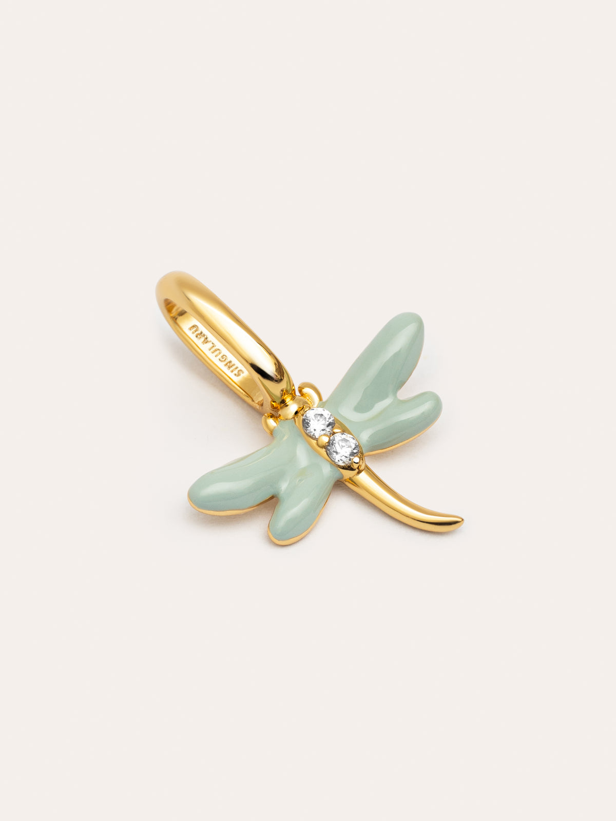 Imagen detalle de Charm Libélula Baño Oro