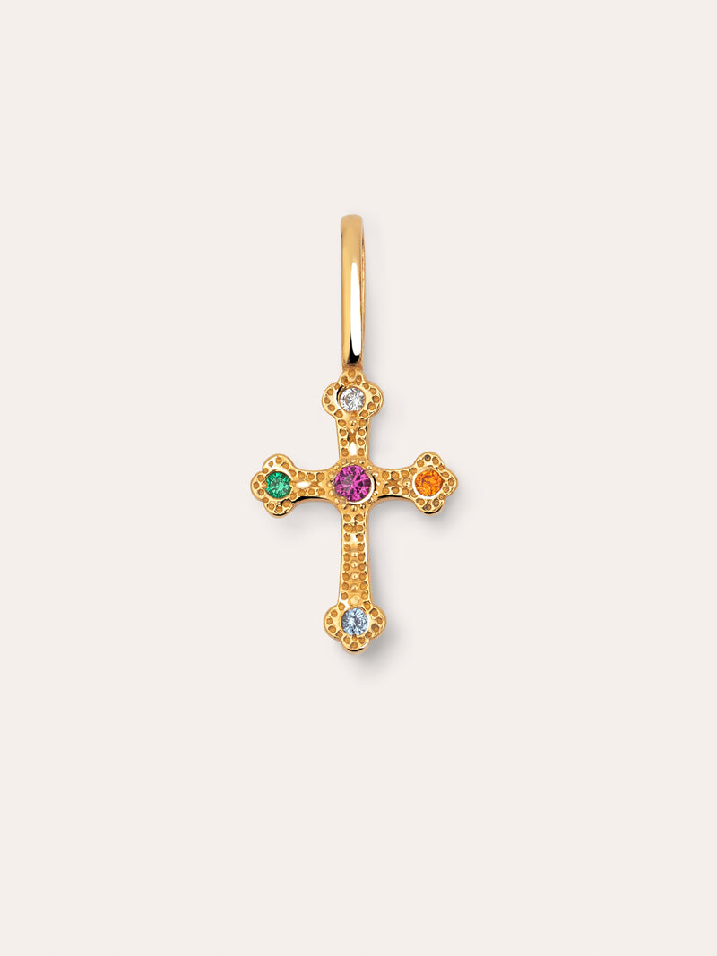 Charm Mónica Cruz Silber Vergoldet
