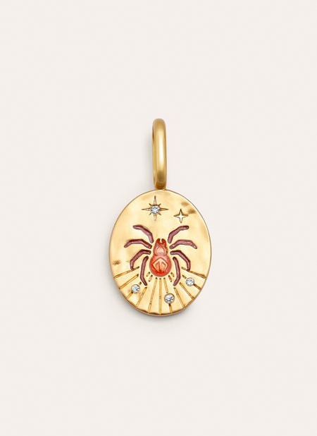 Charm Mystic Araña Baño Oro