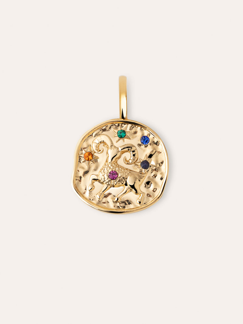 Charm Organic Colors Zodíaco Banho de Ouro