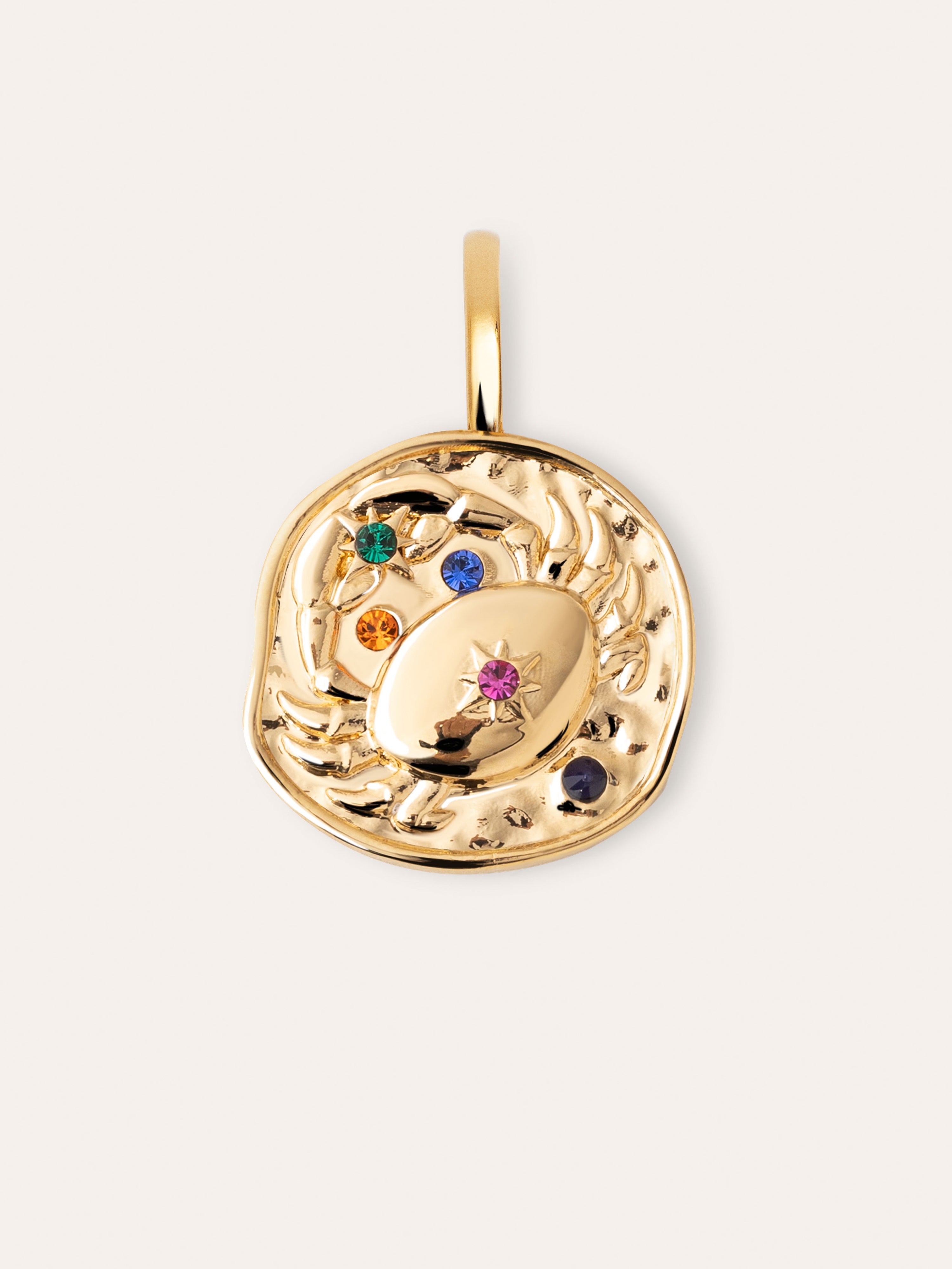 Charm Organic Colors Zodiaco Placcato Oro