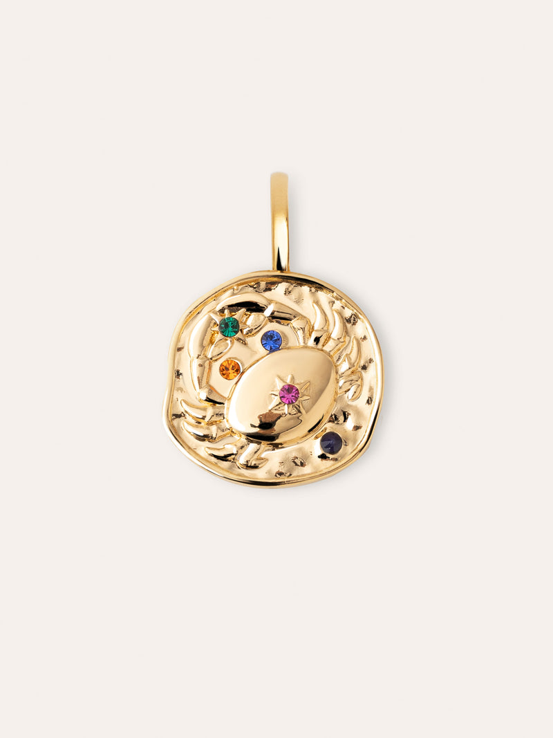 Charm Organic Colors Zodíaco Banho de Ouro