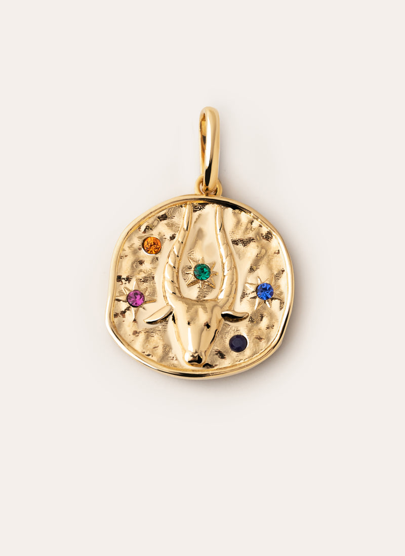 Charm Organic Colors Zodíaco Banho de Ouro