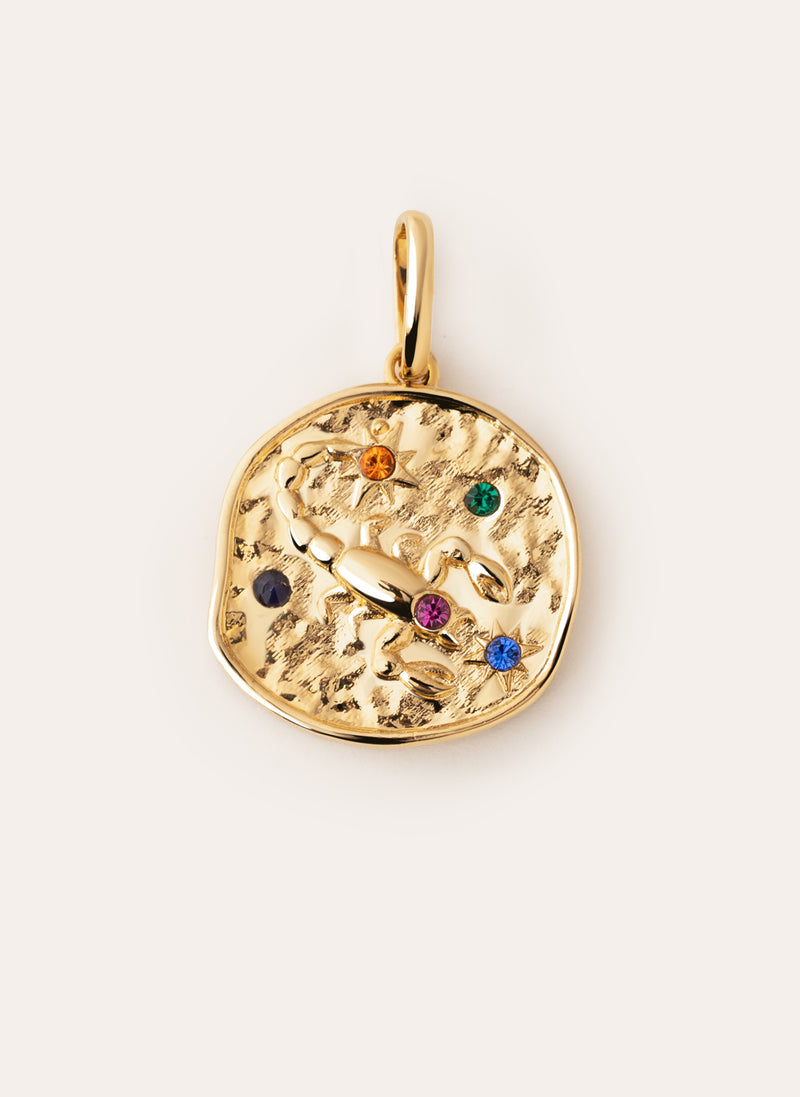 Charm Organic Colors Zodíaco Banho de Ouro