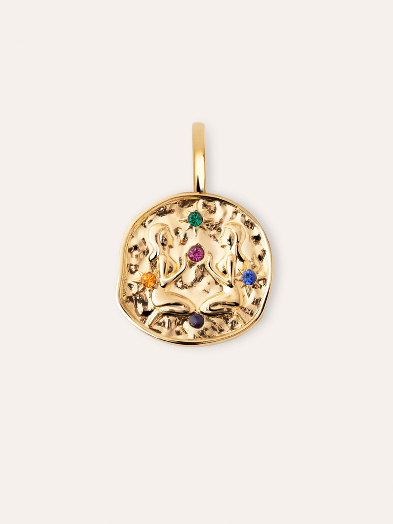 Charm Organic Colors Zodíaco Banho de Ouro