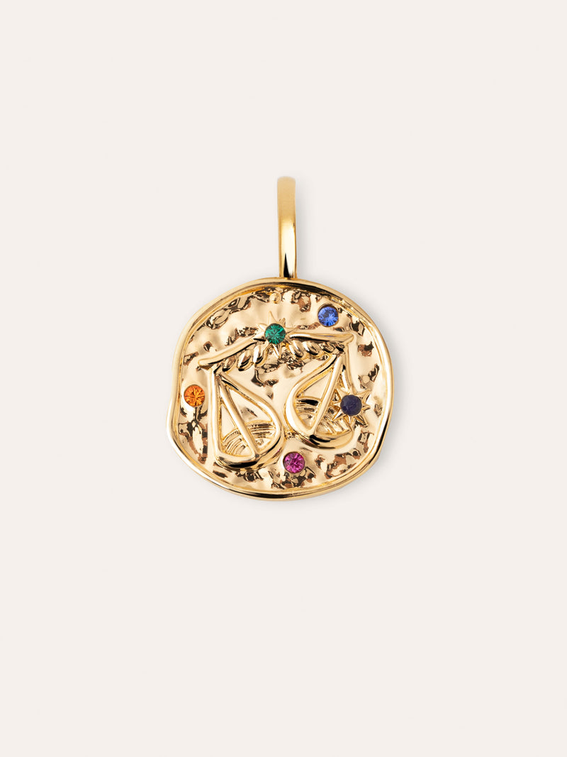 Charm Organic Colors Zodíaco Banho de Ouro