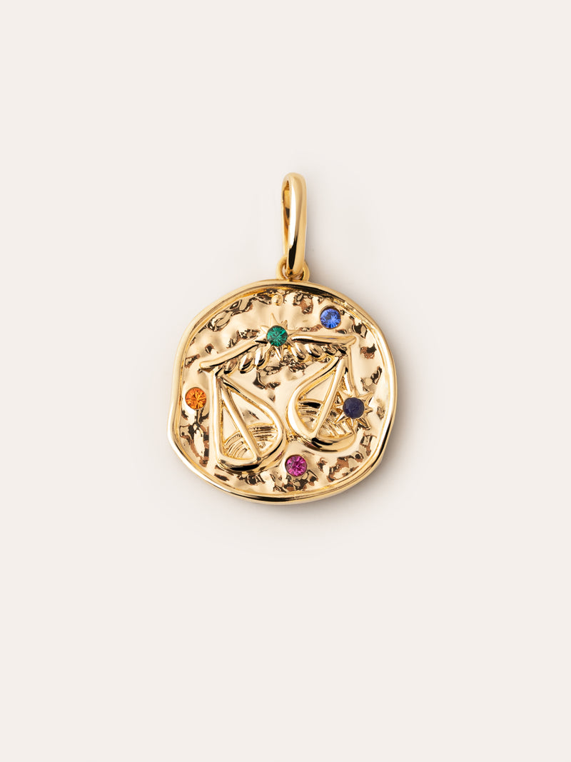 Charm Organic Colors Zodíaco Banho de Ouro