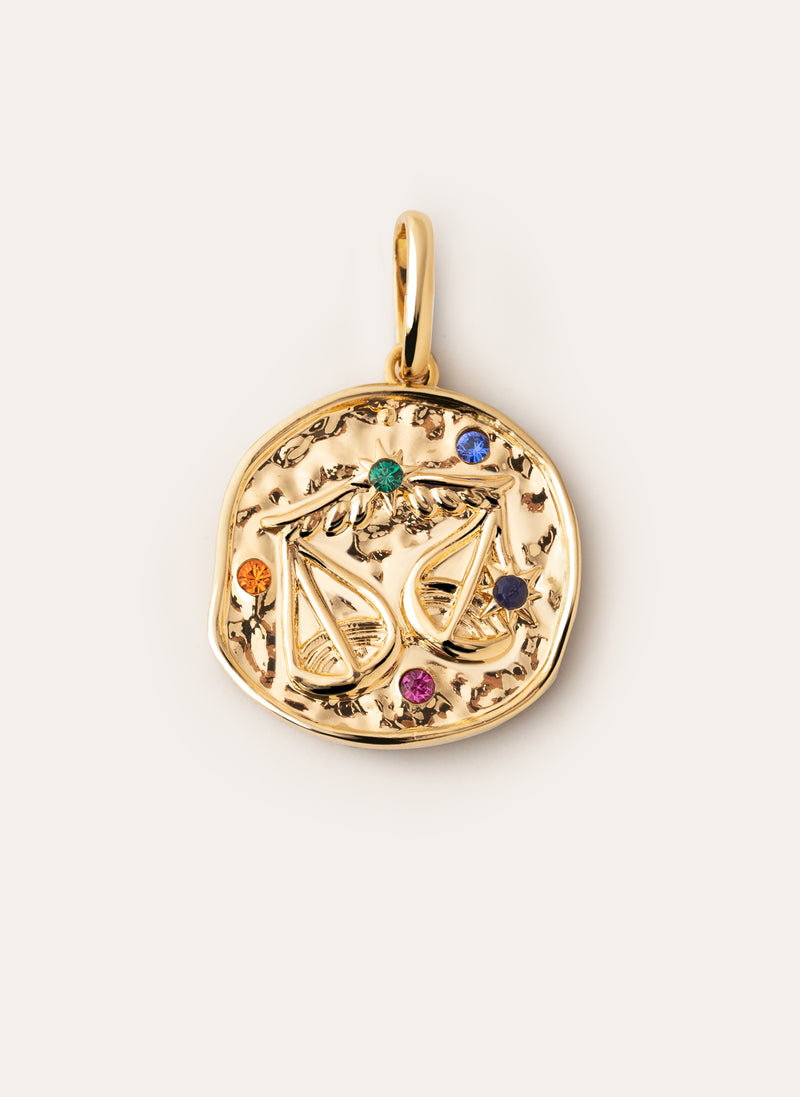 Charm Organic Colors Zodíaco Banho de Ouro