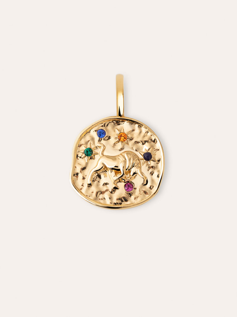 Charm Organic Colors Zodíaco Banho de Ouro