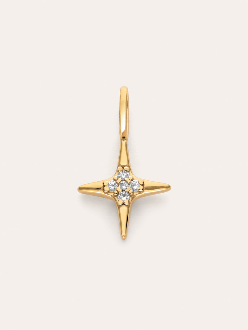 Charm Polar Sparks Baño Oro