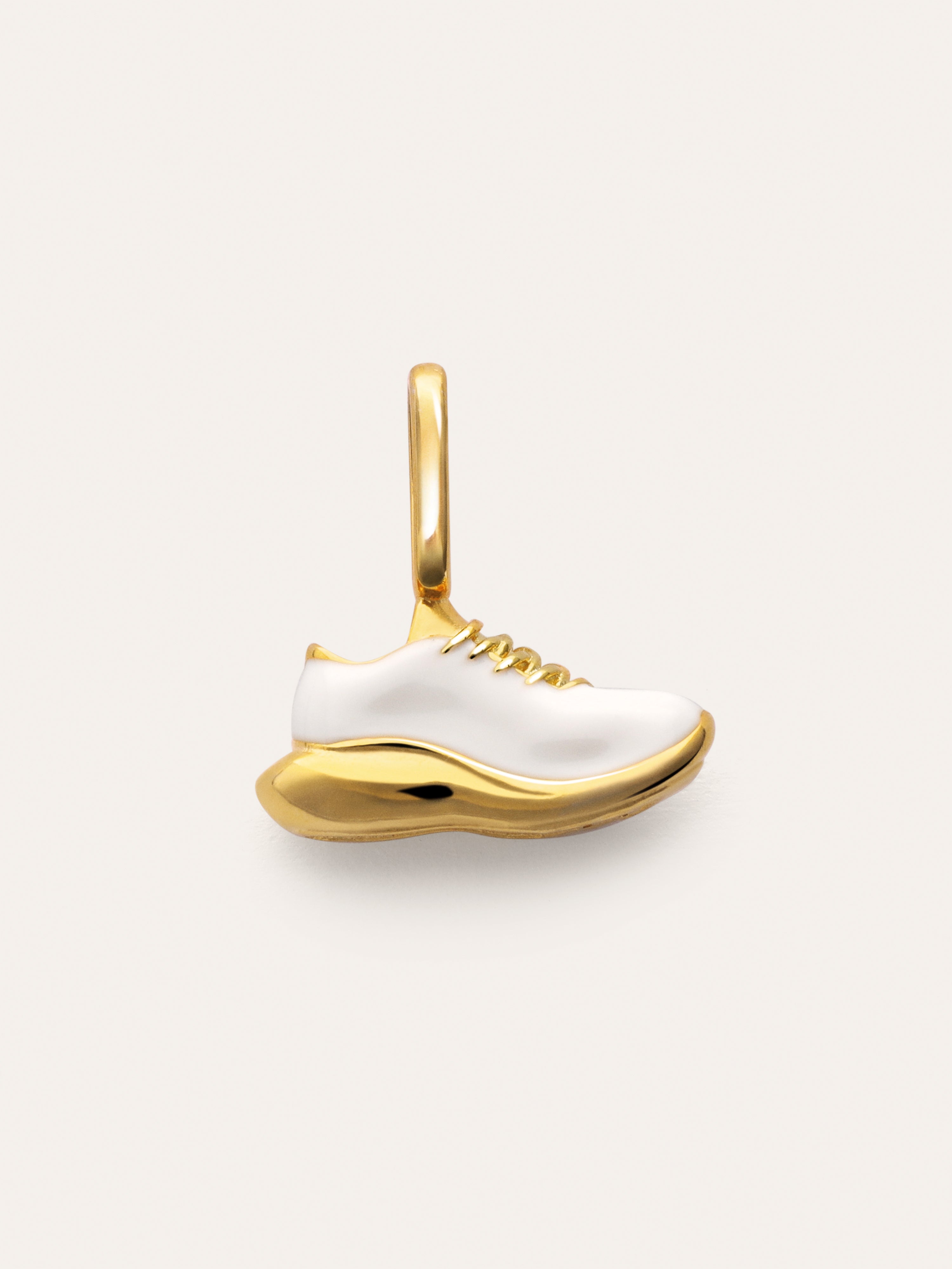 Running Charm Edelstahl, vergoldet
