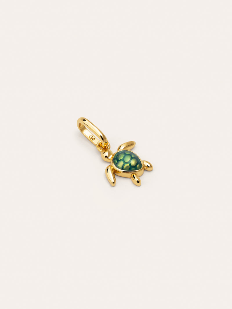 Turtle Gold Charm