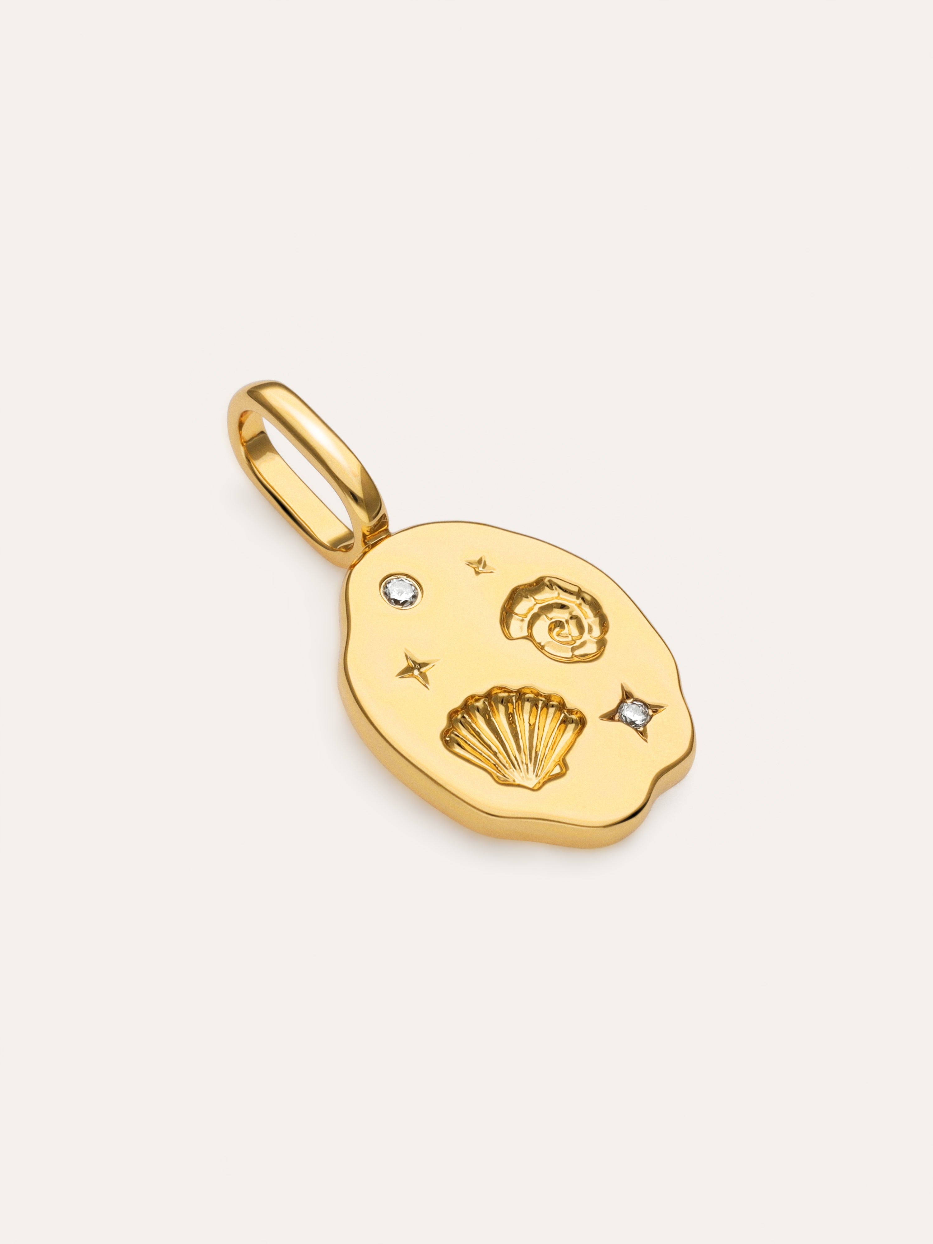 Charm Treasure Vergoldet