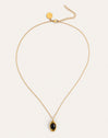 Collar Ágata Stone Acero Baño Oro - vista 4
