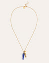 Collar Aquario Acero Baño Oro