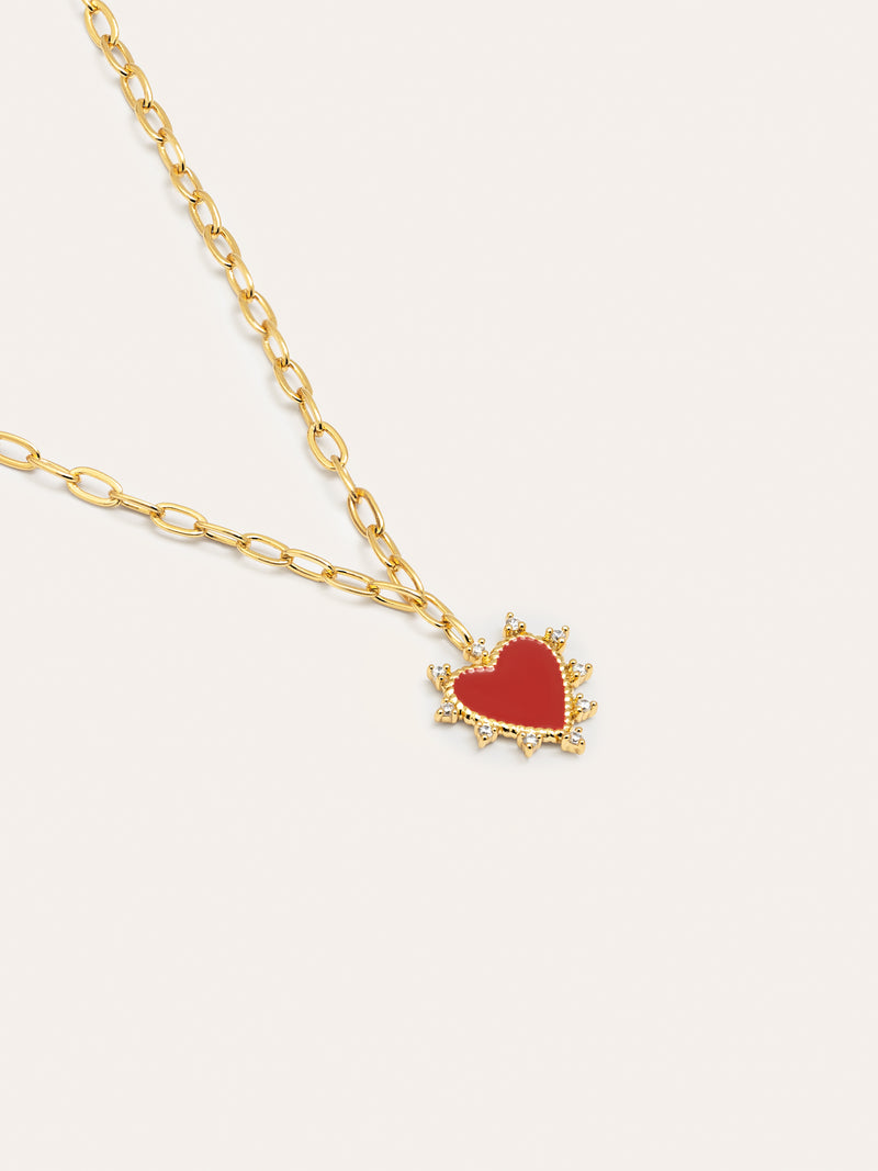 Amour Gold Necklace