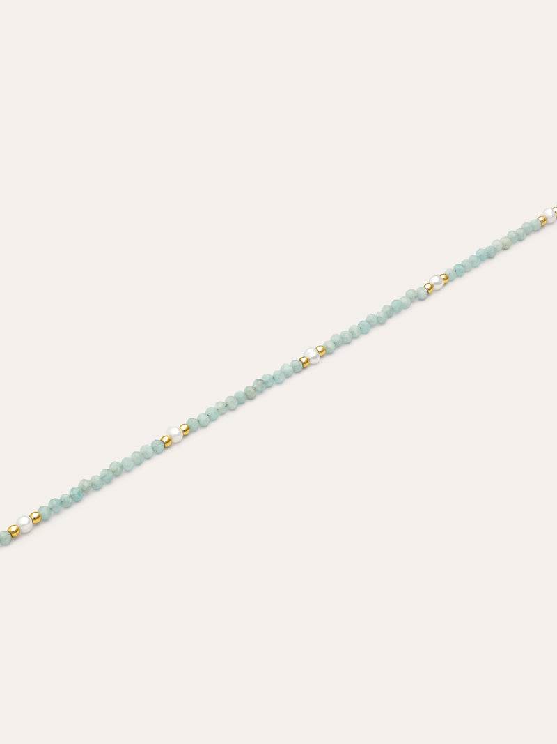 Collier Azulina Acier Plaqué Or