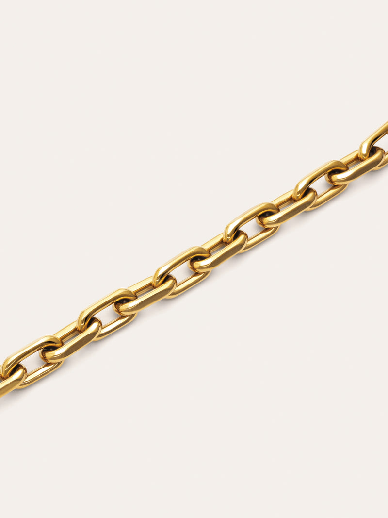 Big Link Stainless Steel Gold Necklace