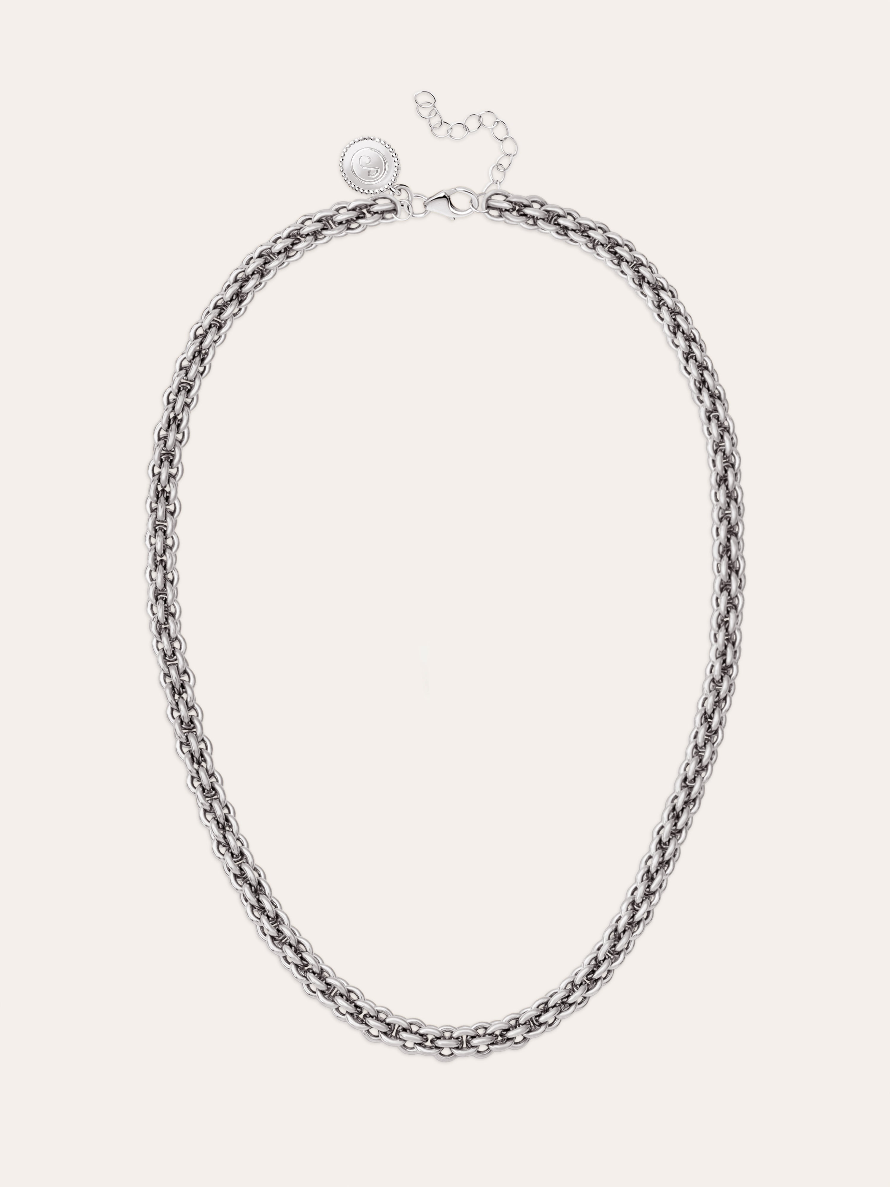 Big Rope Stainless Steel Necklace