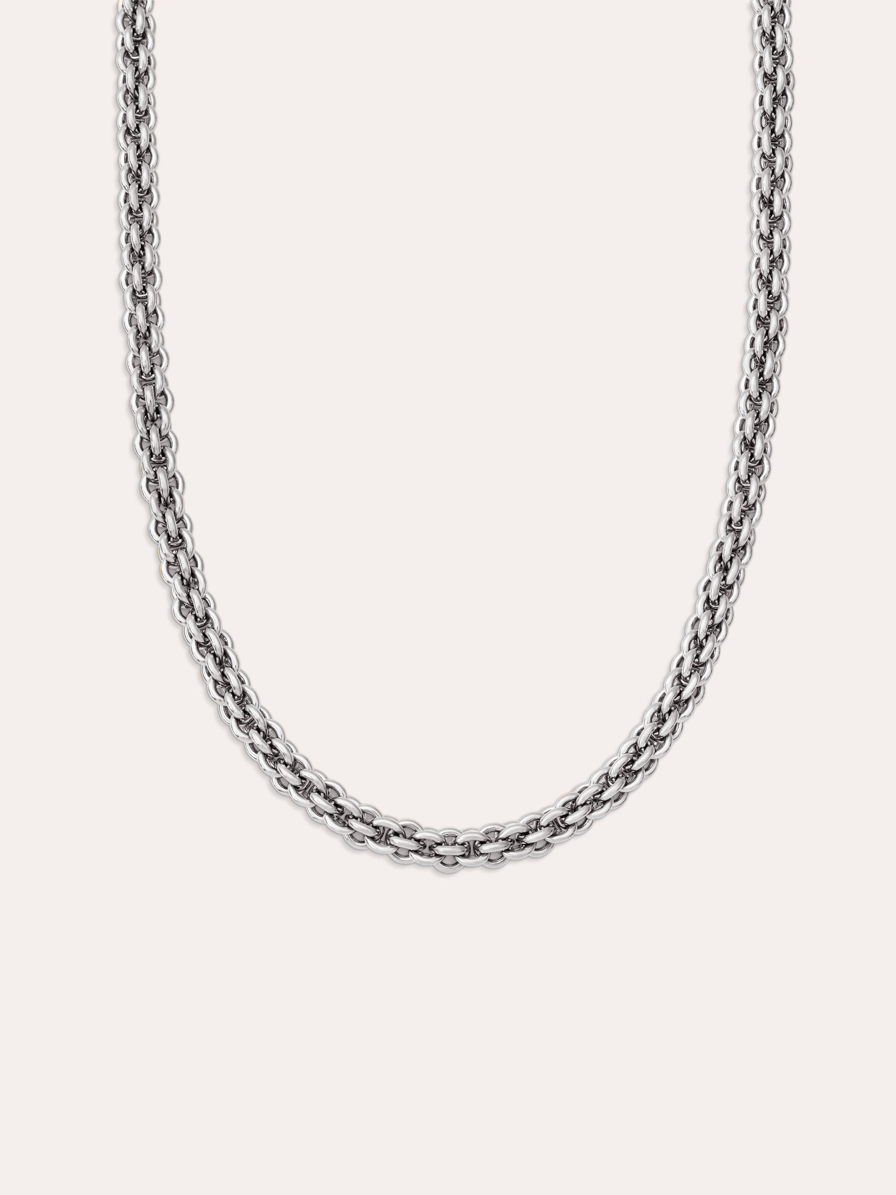 Collar Big Rope Acero – SINGULARU