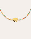 Candy Colors Stainless Steel Gold Necklace