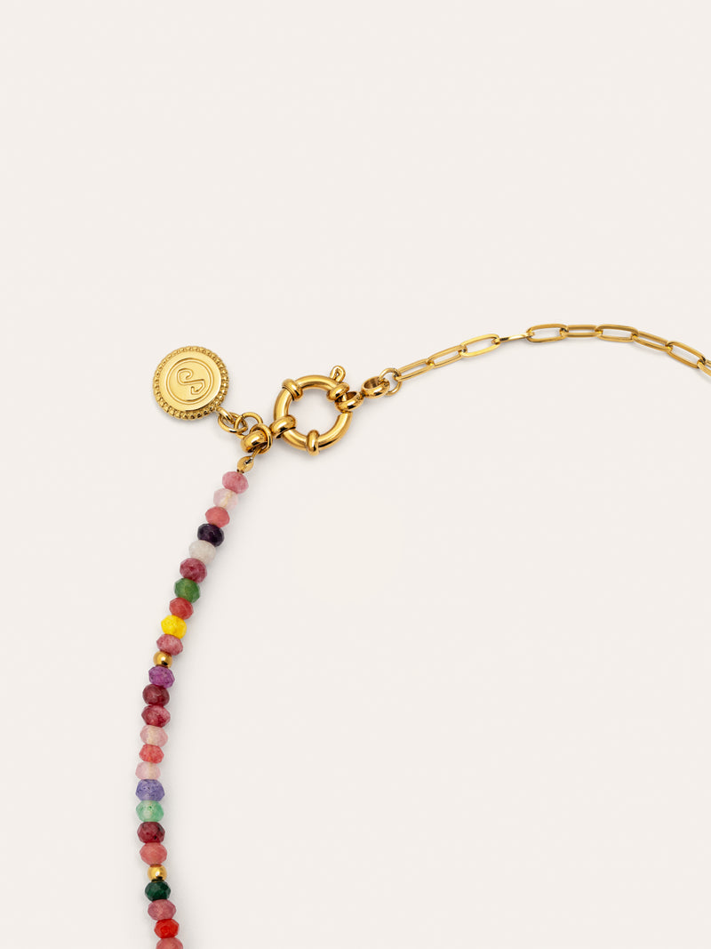 Chic Amaila Stainless Steel Gold Necklace