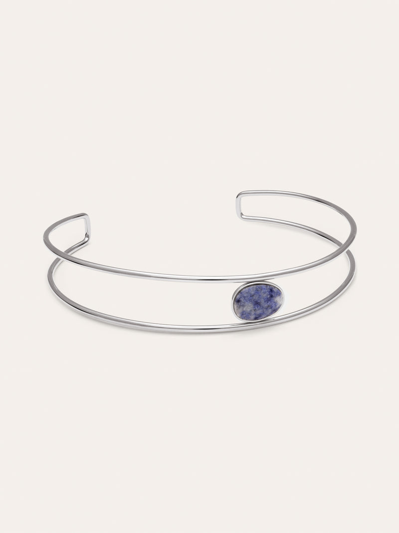 Choker Cianita Acero