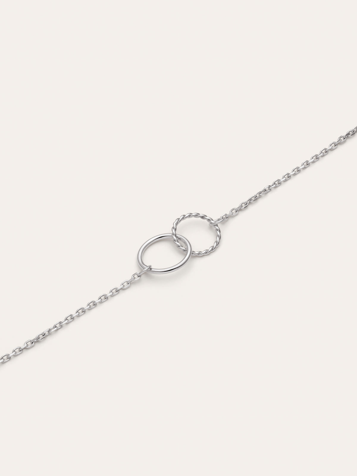 Imagen detalle de Collar Circles Twist Acero