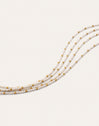 Collana Cleopatra Blanch in Acciaio con placcatura in Oro