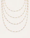 Collana Cleopatra Blanch in Acciaio con placcatura in Oro