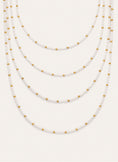 Collana Cleopatra Blanch in Acciaio con placcatura in Oro
