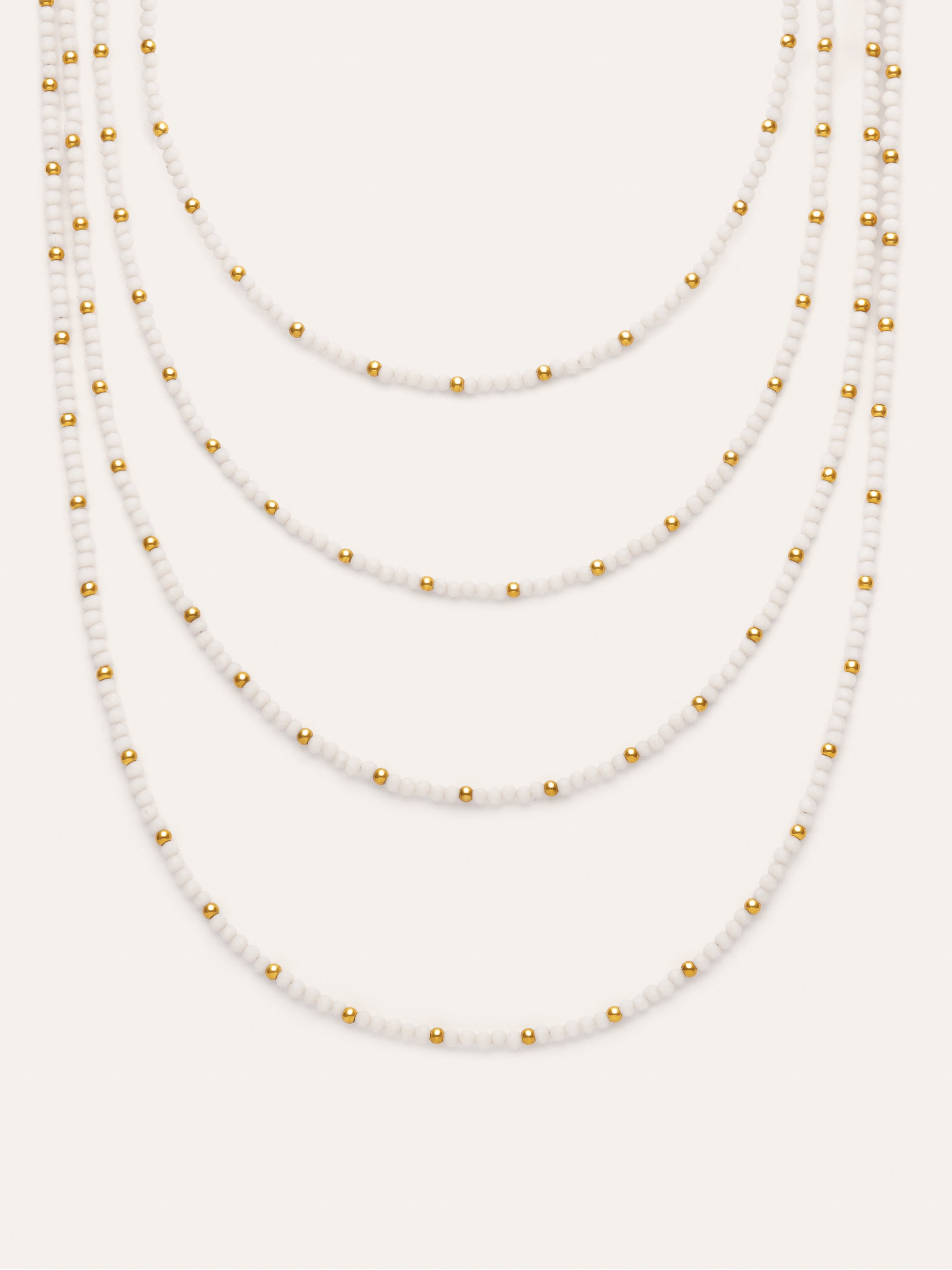 Collana Cleopatra Blanch in Acciaio con placcatura in Oro