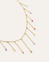 Clea Colors Stainless Steel Gold Necklace