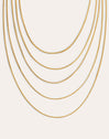 Cleopatra Stainless Steel Gold Necklace