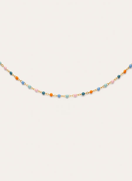 Collana Margherita Luce in Argento 925 in bagno d'oro 18 kt | Giovanni Collana Margherita Luce in Argento 925 in bagno d'oro 18 kt | Giovanni