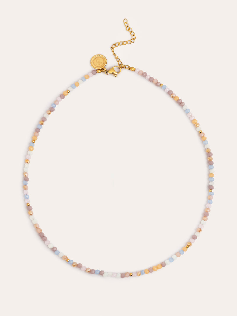 Daphne Halskette Edelstahl, vergoldet 