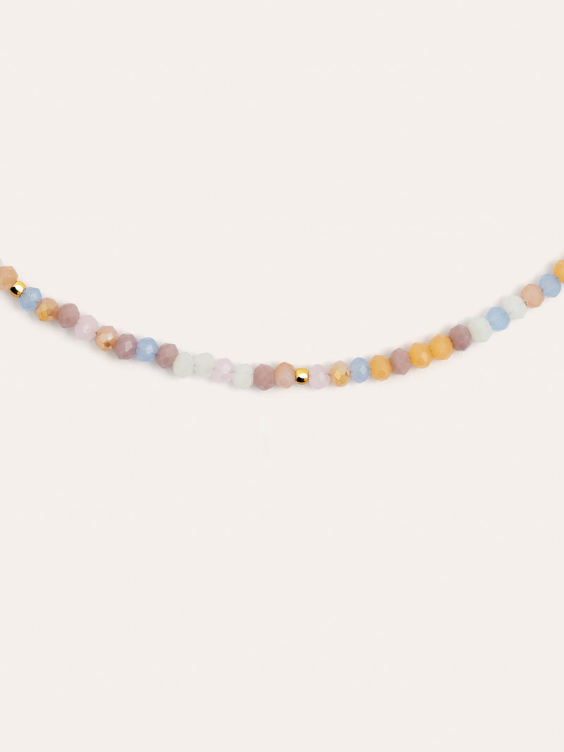 Daphne Halskette Edelstahl, vergoldet 