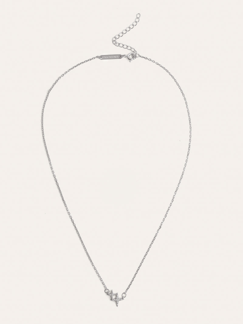 Collar Duo Spark Plata