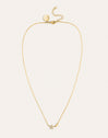 Collier Duo Stars plaqué or - vista 4